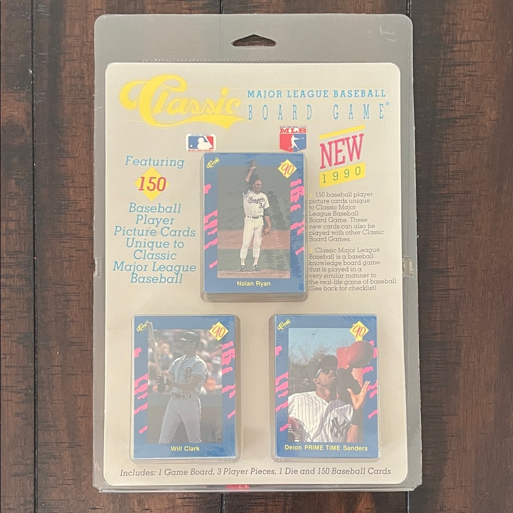Classic 1990 Major League Board Game